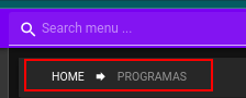 menu programas
